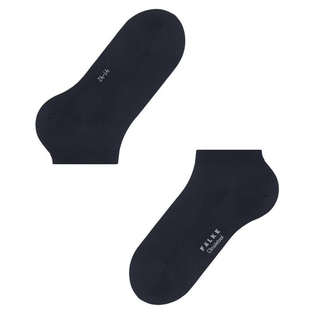 Falke Heren Sneakersokken Clima wol shortsock 14418 - Jambelles