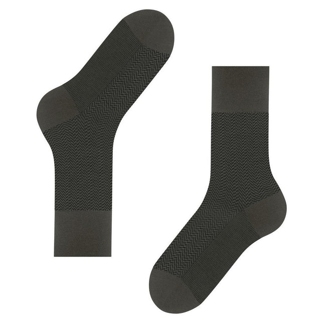 Falke Heren Sokken FALKE Airport Herringstripe Sock 12558 - Jambelles
