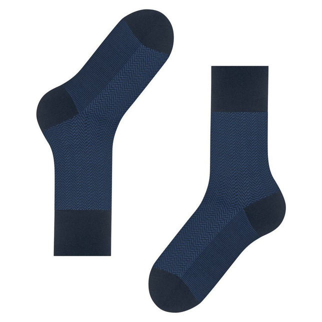 Falke Heren Sokken FALKE Airport Herringstripe Sock 12558 - Jambelles
