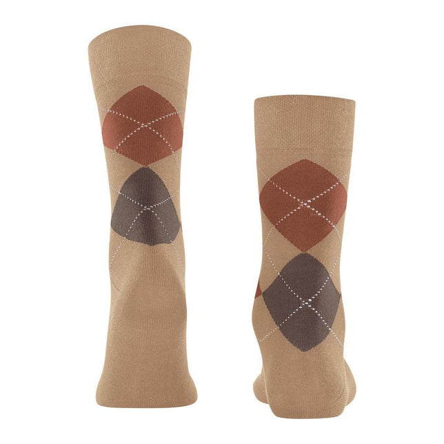 Falke Heren Sokken FALKE Sensitive Argyle Sock 12535 - Jambelles
