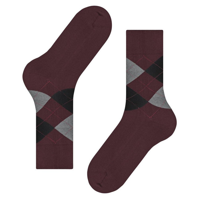 Falke Heren Sokken FALKE Sensitive Argyle Sock 12535 - Jambelles