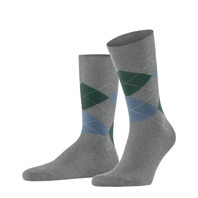 Falke Heren Sokken FALKE Sensitive Argyle Sock 12535 - Jambelles