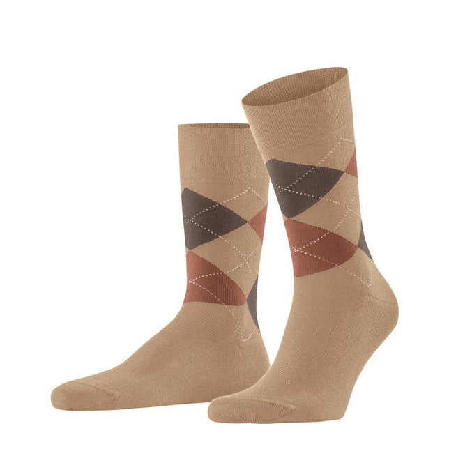 Falke Heren Sokken FALKE Sensitive Argyle Sock 12535 - Jambelles