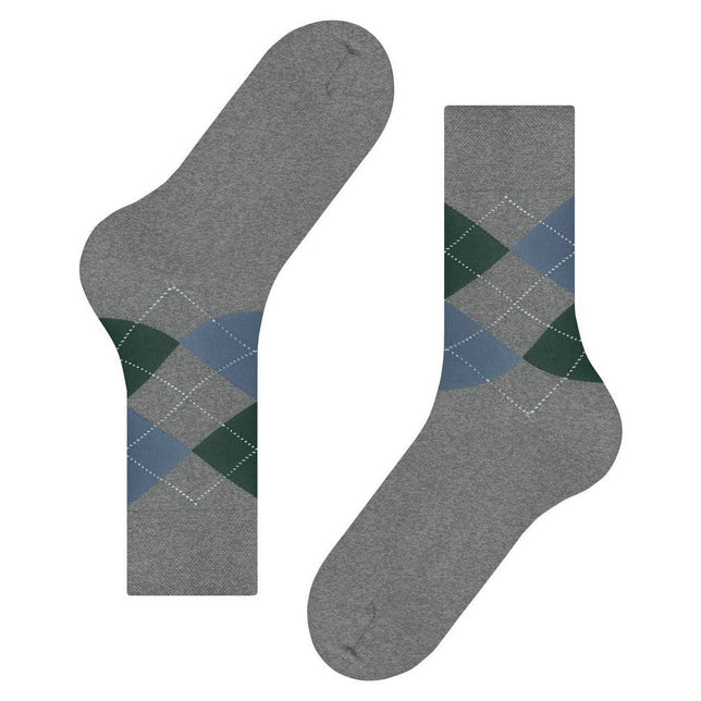 Falke Heren Sokken FALKE Sensitive Argyle Sock 12535 - Jambelles