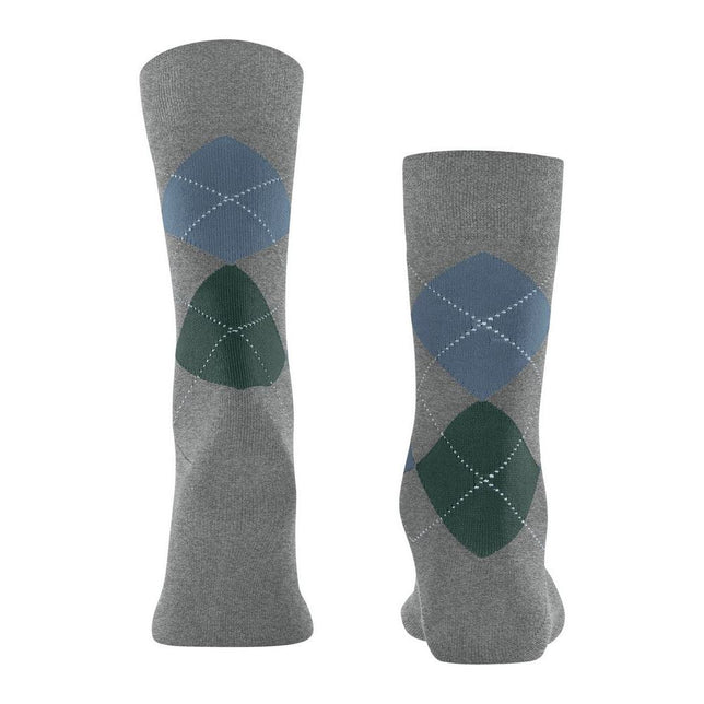 Falke Heren Sokken FALKE Sensitive Argyle Sock 12535 - Jambelles