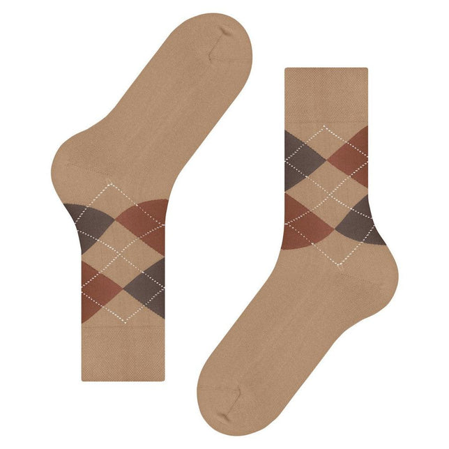 Falke Heren Sokken FALKE Sensitive Argyle Sock 12535 - Jambelles