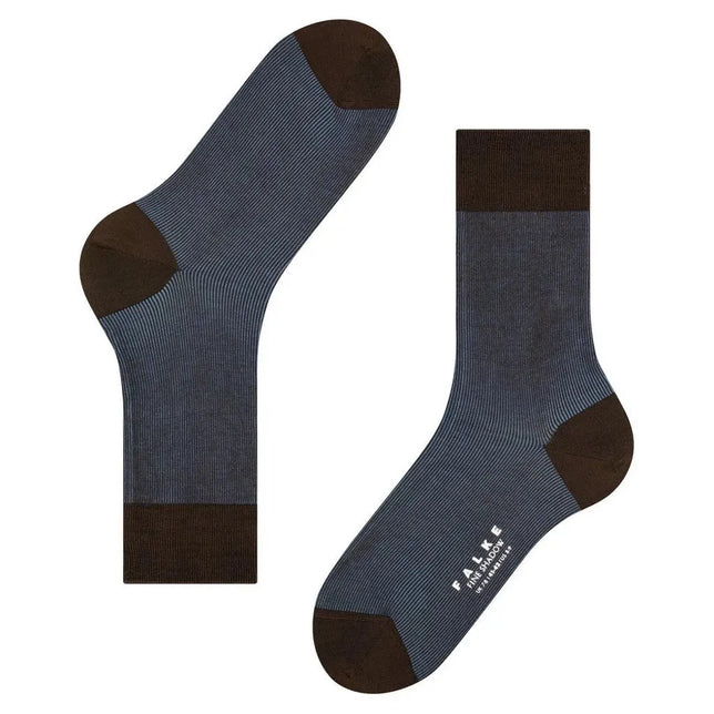 Falke Heren Sokken Fine Shadow 13141 - Jambelles