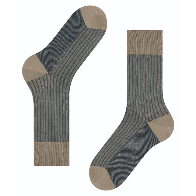 Falke Heren Sokken Oxford StripeSO 13379 - Jambelles
