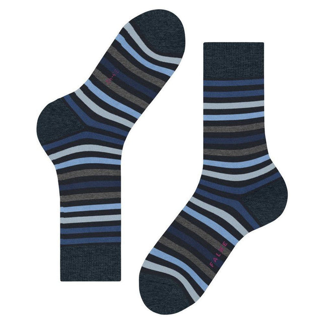 Falke Heren Sokken Tinted StripeSO 13279 - Jambelles