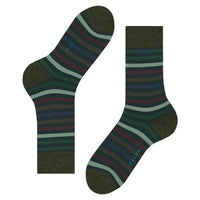 Falke Heren Sokken Tinted StripeSO 13279 - Jambelles