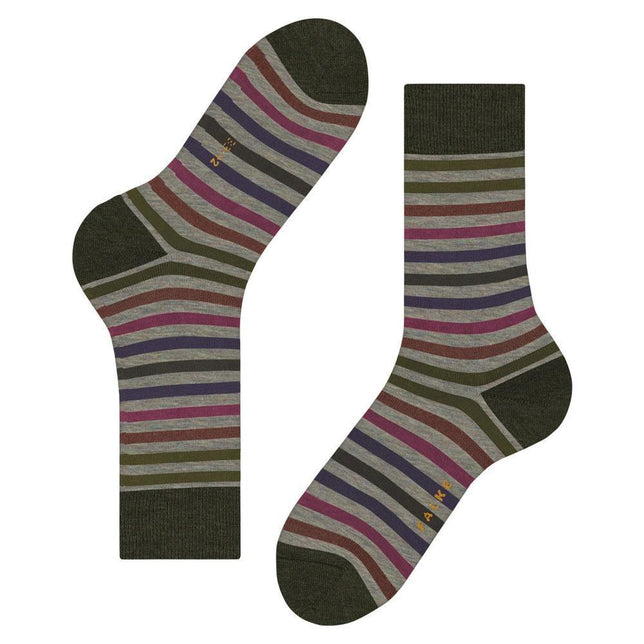 Falke Heren Sokken Tinted StripeSO 13279 - Jambelles