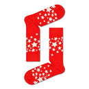 Happy Socks Dames &amp; Heren Fantasie Sokken 1 Pack Stars Gift Box XSTG01 - Jambelles