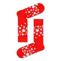 Happy Socks Dames &amp; Heren Fantasie Sokken 1 Pack Stars Gift Box XSTG01 - Jambelles