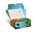Happy Socks Dames &amp; Heren Fantasie Sokken 2-Pack Beach Life Socks Gift Set P002651 - Jambelles
