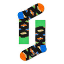 Happy Socks Dames &amp; Heren Fantasie Sokken 2-Pack Mini Me Car Socks 2P XKMNM02 - Jambelles