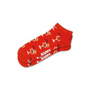Happy Socks Dames &amp; Heren Fantasie Sokken 2-Pack Orange Spritz Lemon Low Socks P002636 - Jambelles