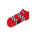 Happy Socks Dames &amp; Heren Fantasie Sokken 2-Pack Racing Low Socks P002635 - Jambelles