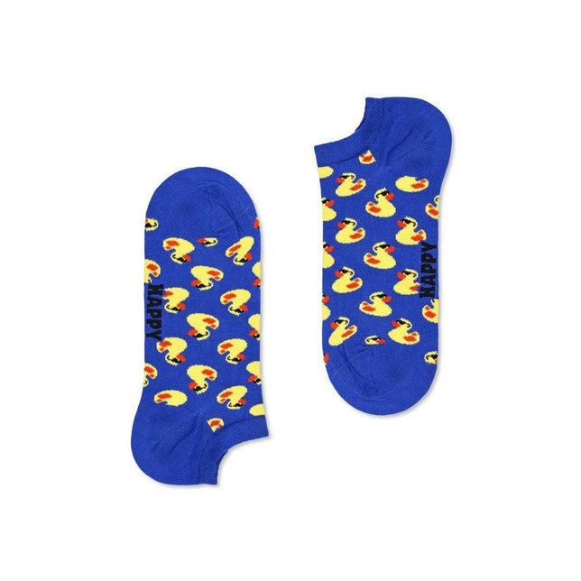 Happy Socks Dames &amp; Heren Fantasie Sokken 2-Pack Rubber Duck Low Sock RUD02 - Jambelles