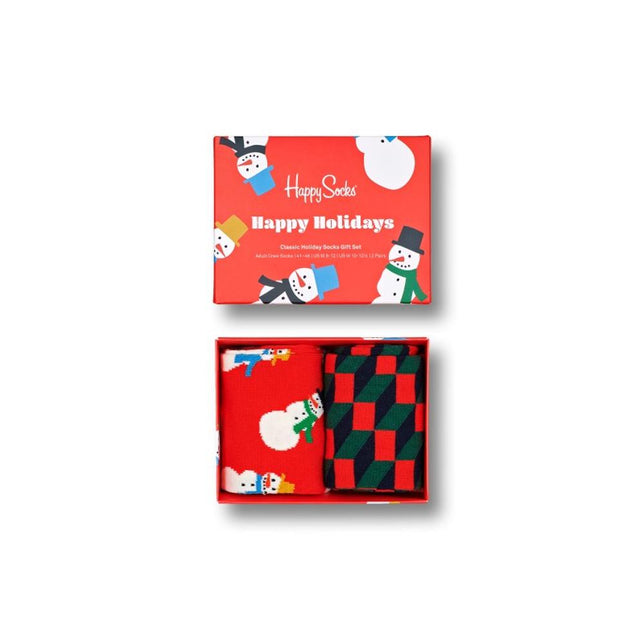 2-Pack Snowman Socks Gift Set 2P XSNO02