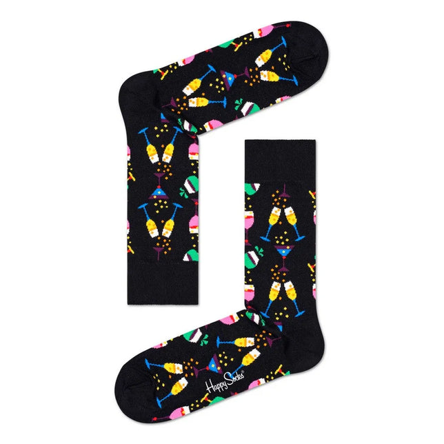 Witte afbeelding zonder zichtbaar product of ontwerp van de Happy Socks Celebrations sokken 3-pack. - Jambelles