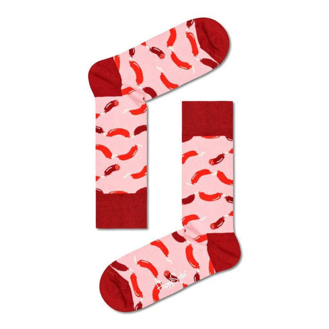 Happy Socks Dames &amp; Heren Fantasie Sokken 3-Pack Foodie Socks Gift Set Xfod08 - Jambelles