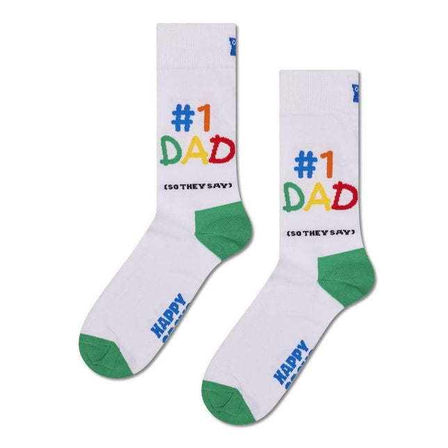 Happy Socks Dames &amp; Heren Fantasie Sokken 3-Pack No1 Dad Socks Gift Set P004661 - Jambelles