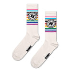 Happy Socks Dames &amp; Heren Fantasie Sokken 3-Pack Pride Socks Gift Set 3P P000557 - Jambelles