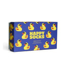 Happy Socks Dames &amp; Heren Fantasie Sokken 3-Pack Rubber Duck Socks Gift Set P002652 - Jambelles