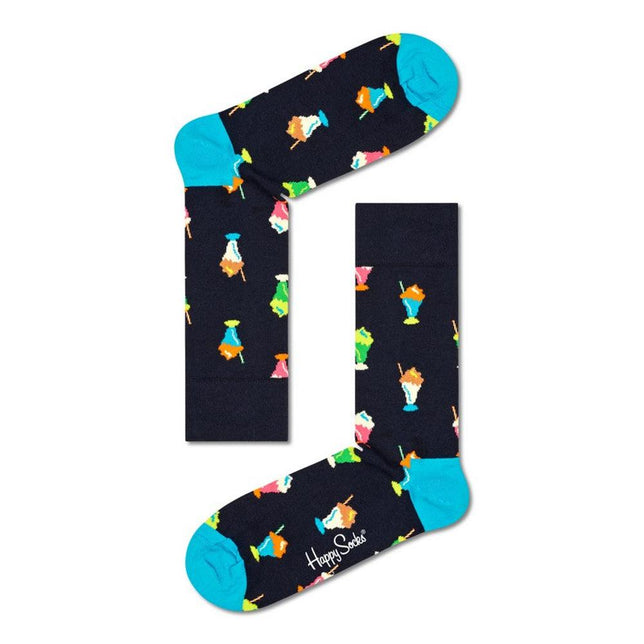 Happy Socks Dames &amp; Heren Fantasie Sokken 4-Pack At The Diner Socks Gift Set 4P XATD09 - Jambelles