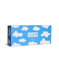 Happy Socks Dames &amp; Heren Fantasie Sokken 4-Pack Cloudy Gift Sock P002657 - Jambelles