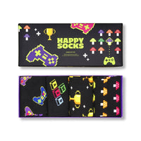 Happy Socks Dames &amp; Heren Fantasie Sokken 4-Pack Gamer Socks Gift Set 4P p003368 - Jambelles