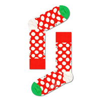 Happy Socks Dames &amp; Heren Fantasie Sokken 4 Pack Holiday Time Gift Set 4P XHTG09 - Jambelles