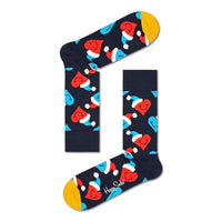 Happy Socks Dames &amp; Heren Fantasie Sokken 4-Pack Holiday Vibes Gift Set XHBG09 - Jambelles