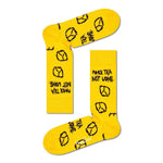 Happy Socks Dames &amp; Heren Fantasie Sokken 6-Pack Monty Python Gift Set 6P XMPY10 - Jambelles
