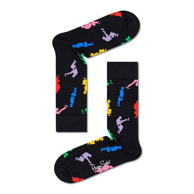Happy Socks Dames &amp; Heren Fantasie Sokken 6-Pack Monty Python Gift Set 6P XMPY10 - Jambelles