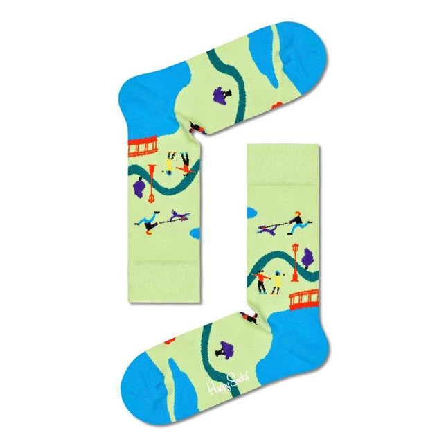 Happy Socks Dames &amp; Heren Fantasie Sokken &amp; 7-Pack Day Socks Gift Set 7P XSEV15 - Jambelles