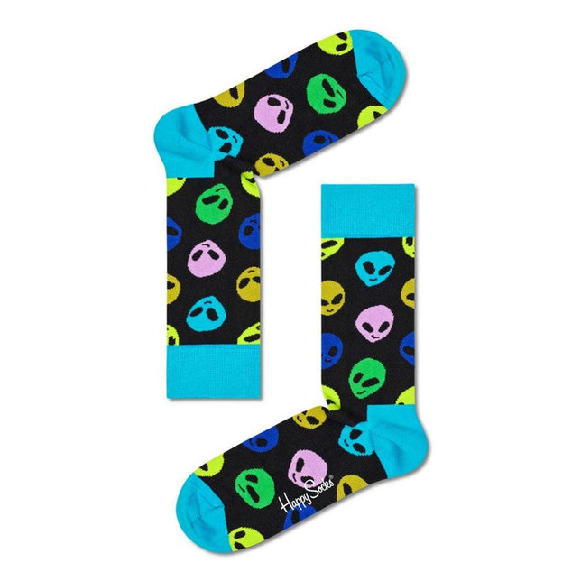 Happy Socks Dames &amp; Heren Fantasie Sokken Alien Socks ALI01 - Jambelles