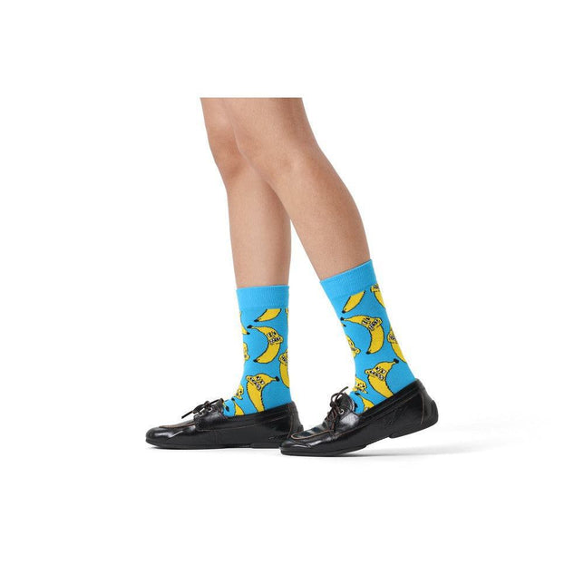 Happy Socks Dames &amp; Heren Fantasie Sokken Angry Banana Sock P004493 - Jambelles