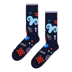 Happy Socks Dames &amp; Heren Fantasie Sokken Aries Sock P000139 - Jambelles