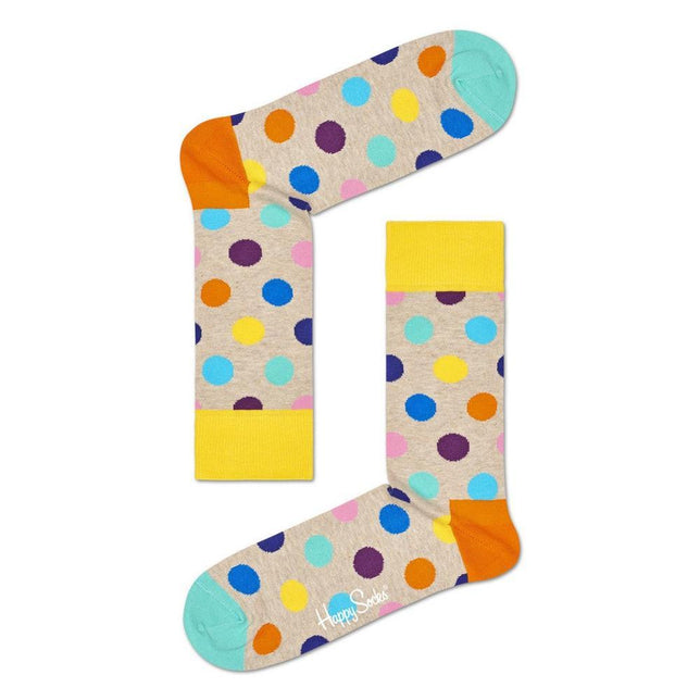 Happy Socks Dames &amp; Heren Fantasie Sokken Big Dot Sock BDO01 - Jambelles