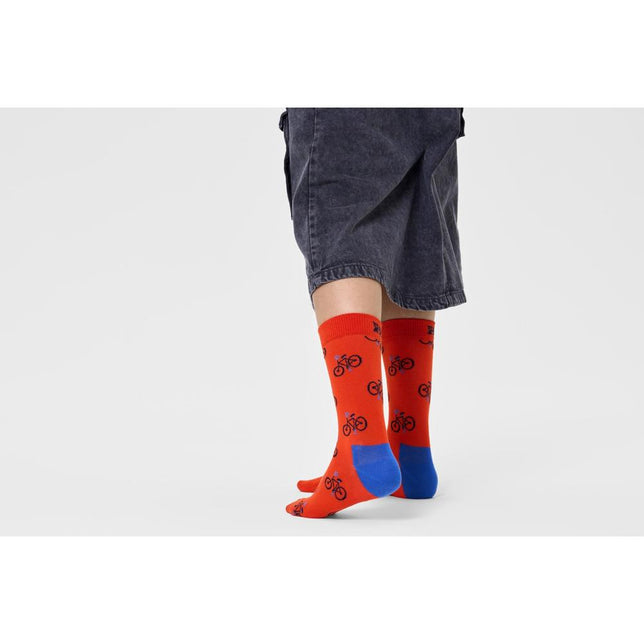 Happy Socks Dames &amp; Heren Fantasie Sokken Bike Sock P000049 - Jambelles