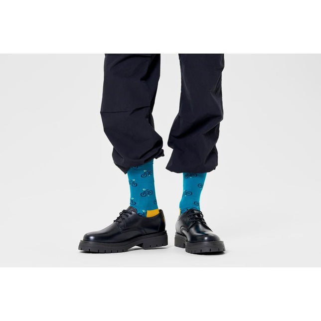 Happy Socks Dames &amp; Heren Fantasie Sokken Bike Sock P000050 - Jambelles