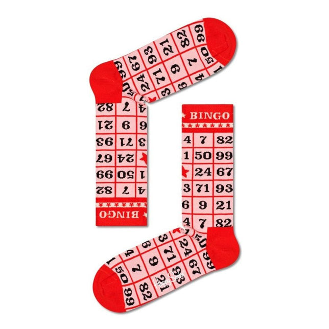 Happy Socks Dames &amp; Heren Fantasie Sokken Bingo Sock BIN01 - Jambelles