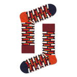 Happy Socks Dames &amp; Heren Fantasie Sokken Brick Sock BRC01 - Jambelles