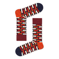 Happy Socks Dames &amp; Heren Fantasie Sokken Brick Sock BRC01 - Jambelles