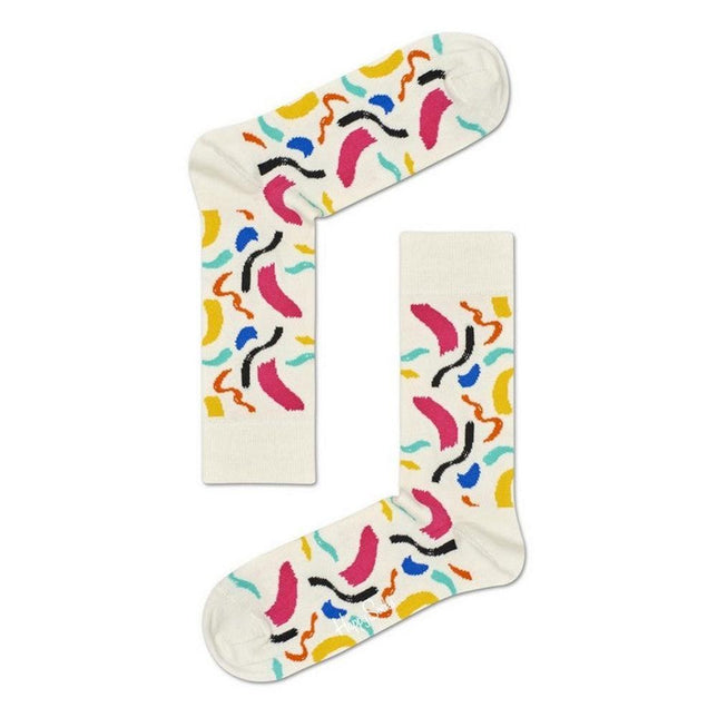 Happy Socks Dames &amp; Heren Fantasie Sokken Brush Stroke BRU01 - Jambelles