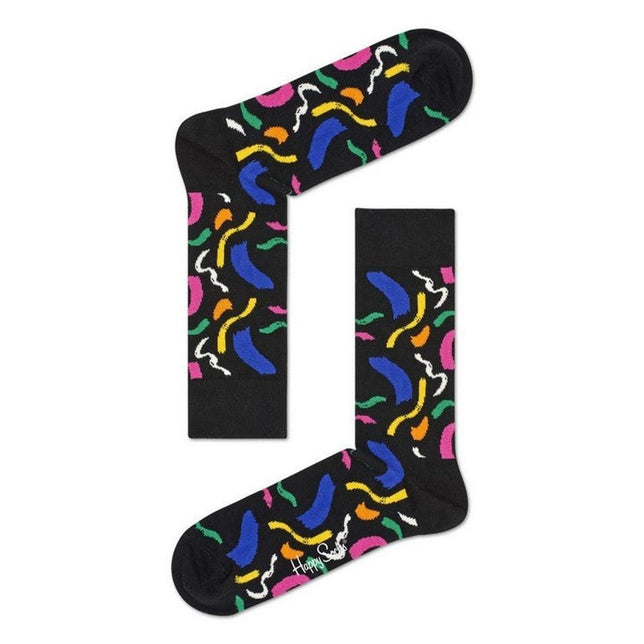 Happy Socks Dames &amp; Heren Fantasie Sokken Brush Stroke BRU01 - Jambelles
