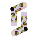 Happy Socks Dames &amp; Heren Fantasie Sokken Burger Sock Bur01 - Jambelles