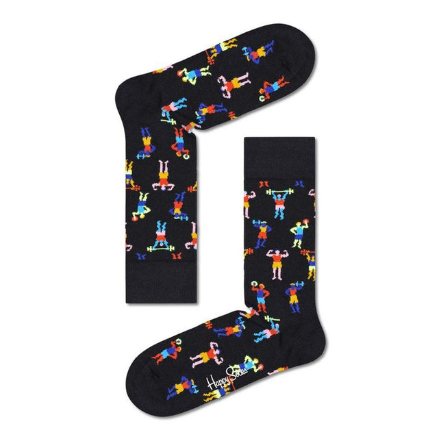 Happy Socks Dames &amp; Heren Fantasie Sokken Calender Gift Box XMAS41 - Jambelles
