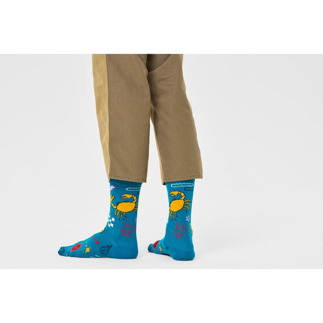 Happy Socks Dames &amp; Heren Fantasie Sokken Cancer Sock P000142 - Jambelles